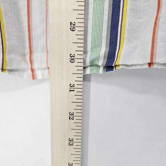 Tommy Bahama Shirt Mens XL Silk Blend Striped Button Up Casual Long Sleeve - Picture 7 of 11